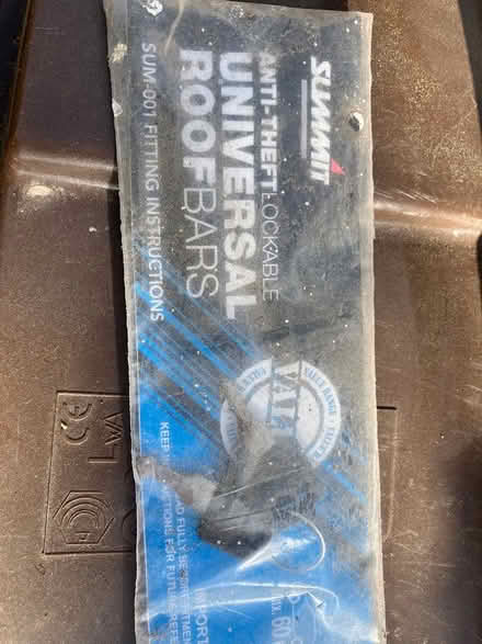 Photo of free Roof bars (Storrs S6) #2