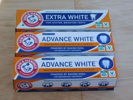 Photo of free 3 unopened packets of toothpaste (Caversham RG4) #1