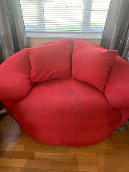 Photo of free Swivel cuddle chair (London Colney AL2) #1