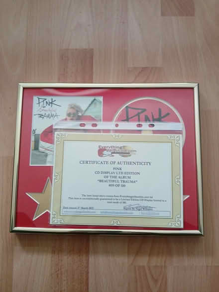 Photo of free Framed "Pink" CD "Trauma" limited edition (Springburn G21) #2