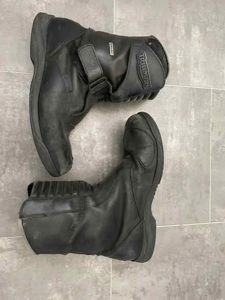 Photo of free Triumph Short Motorcycle Boots size 10 (CT4) #1