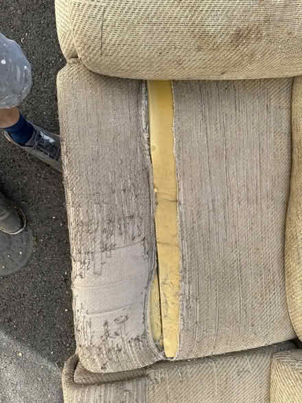 Photo of free Sofa and chair (Bedhampton) #4
