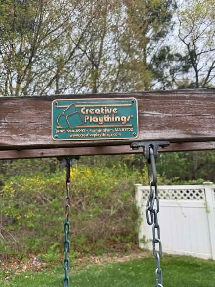 Photo of free Creative Playthings Swing Set (North Andover) #1
