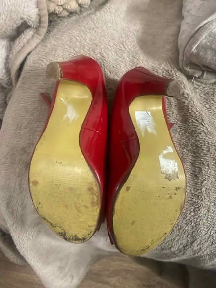 Photo of free Red high heels (Whins of Milton FK7) #2