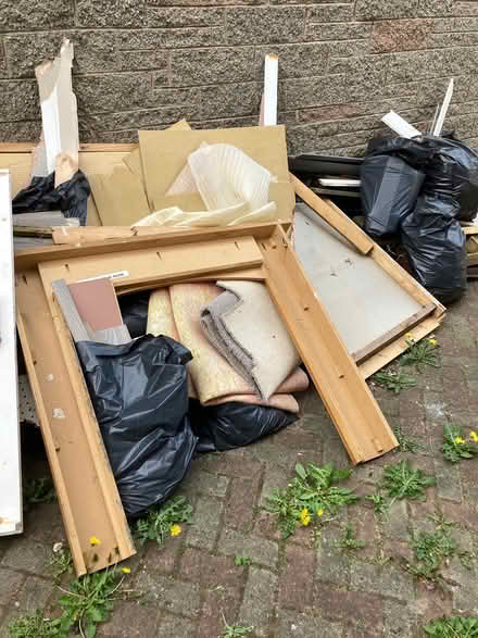 Photo of free Used wood, leftover flooring/panels (AB12) #4