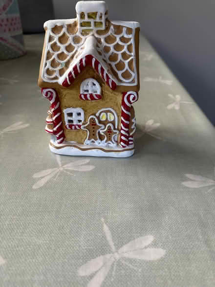 Photo of free Christmas pottery gingerbread house (Salvington bn13) #3