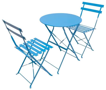 Photo of Metal Folding Bistro Table (Fiveways Brighton) #1