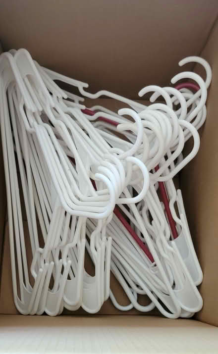Photo of free 30 Plastic Hangers (Willistown, Near Rt3 & 352) #1