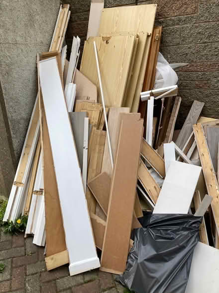 Photo of free Used wood, leftover flooring/panels (AB12) #1