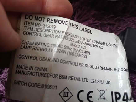 Photo of free Fairy lights (GL4) #2