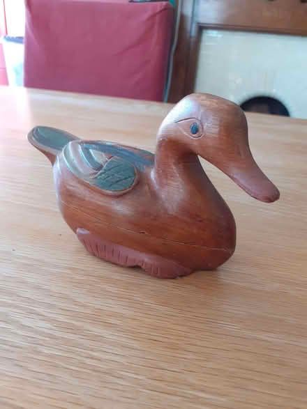Photo of free Decorative wooden duck (Wandsworth Common SW12) #1
