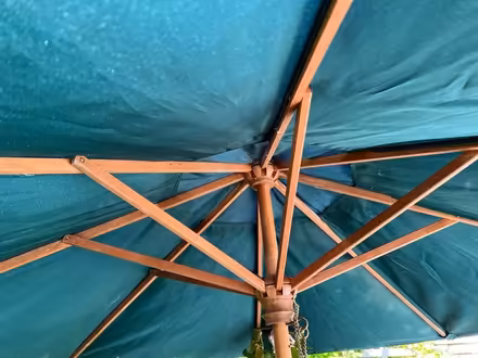 Photo of free Garden parasol (Hinton Charterhouse) #2