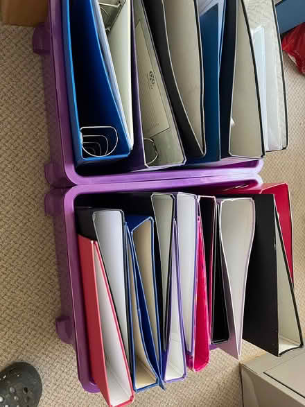 Photo of free A4 folders (Long eaton NG10) #1