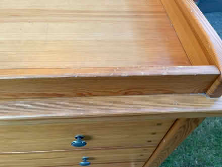 Photo of free Chest of drawers (with removable baby change guard) (Park Road EH22) #2