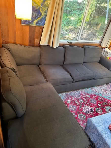 Photo of free Sofa sectional in fair condition (Woodacre Flats) #2