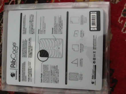 Photo of free New Rib Cage Protection Case for iPad. Black Faux Leather (Coppull PR7) #3