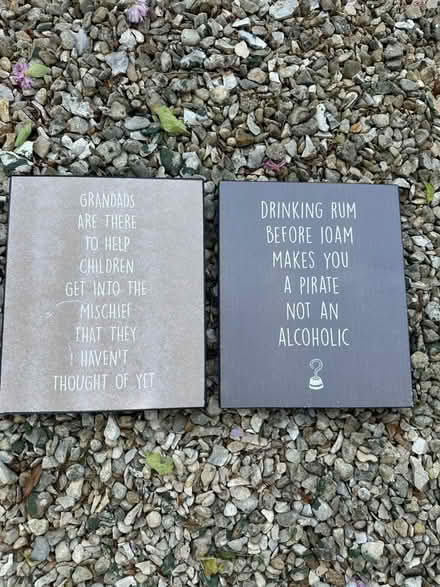 Photo of free Two plaques (Wilby NN8) #1