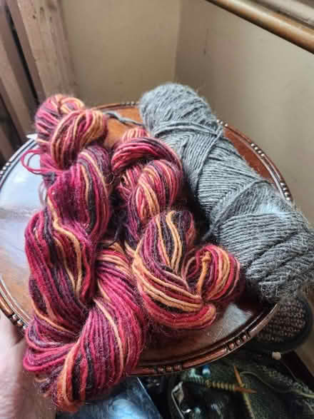 Photo of free Yarn- mohair blends, two + partial (Capitol Hill, DC) #1