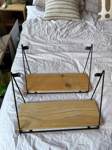 Photo of free 3 small wall mounted shelves (Blackhorse Road) #1