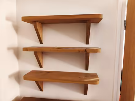 Photo of free Three pine book shelves (Weston) #1