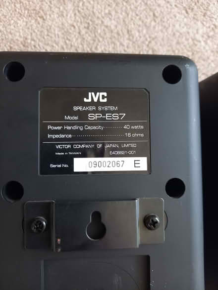 Photo of free JVC small speakers (NR28) #4