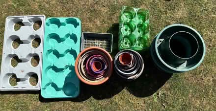 Photo of free Assorted plant pots (Wigston Magna) #1
