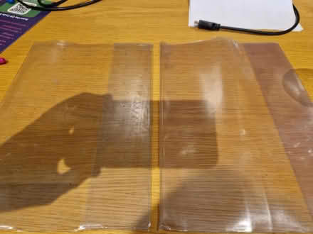 Photo of free 2 clear exercise book protectors (Broxbourne EN10) #1