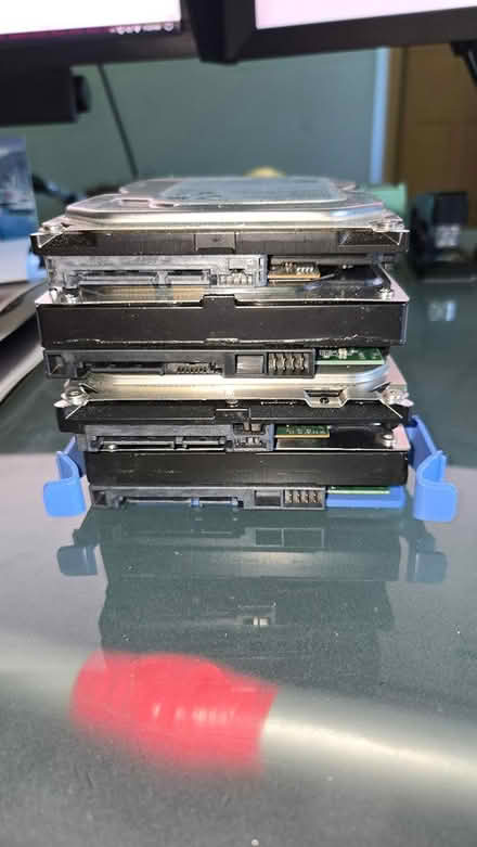Photo of free 4 hard drives 4" width (Ulster Park) #1