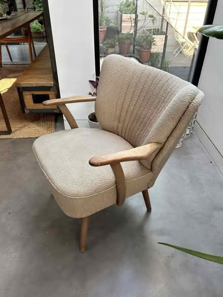 Photo of free Handsome Cocktail Chair in Beige (Newington Green N1) #1