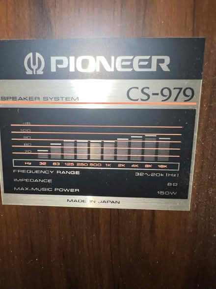 Photo of free Pioneer Speakers (Fairfax) #2