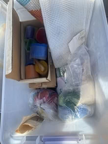 Photo of free latch hook craft materials #1