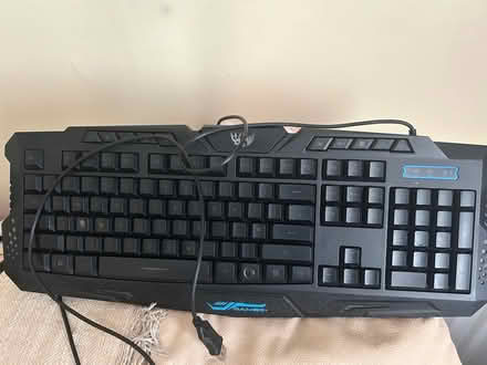 Photo of free Corded Generic Gamer Keyboard (E&C/Walworth (SE17)) #2