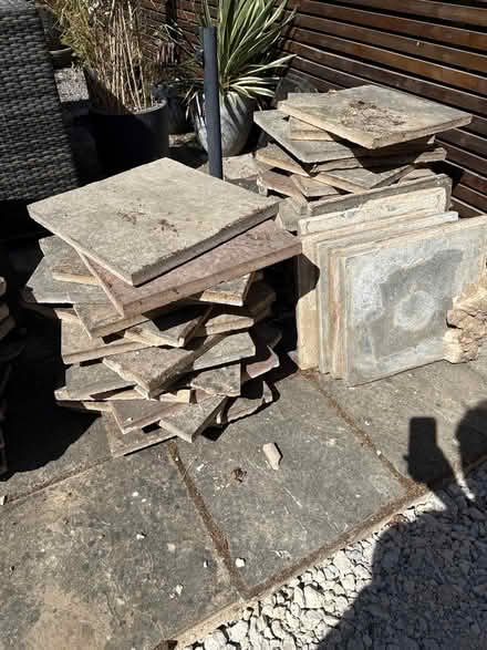Photo of free Patio slabs 450x450 (Watlington) #2