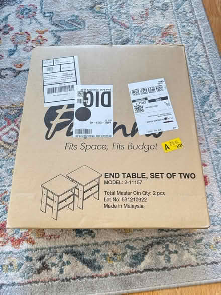 Photo of free Set of 2 end tables (N42BS) #2