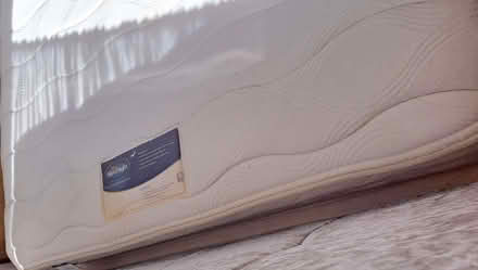 Photo of free Double bed divan base and headboard (Stanway CO3) #1