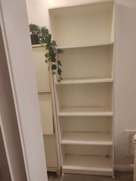 Photo of free White bookshelf (North Kensington W10) #1