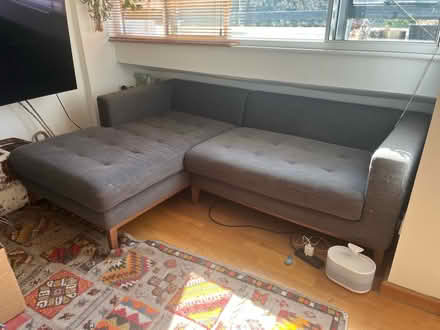 Photo of free Dwell Grey Sofa (E2 Bethnal Green) #2