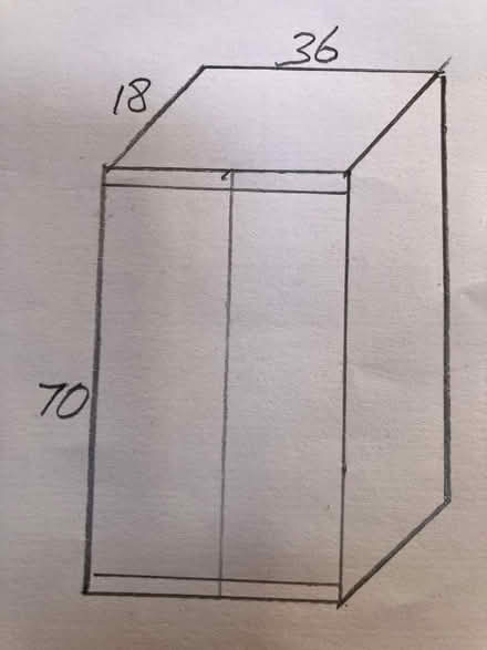Photo of free Tall metal cupboard (Basford ST5) #1