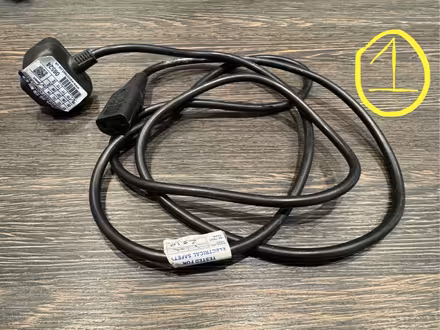 Photo of free Various cables (Hook Heath GU21) #1