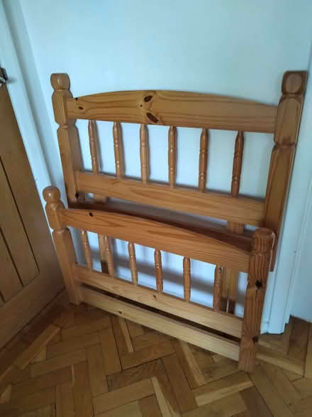 Photo of free Pine bed head and foot boards (Buckhurst Hill IG9) #1