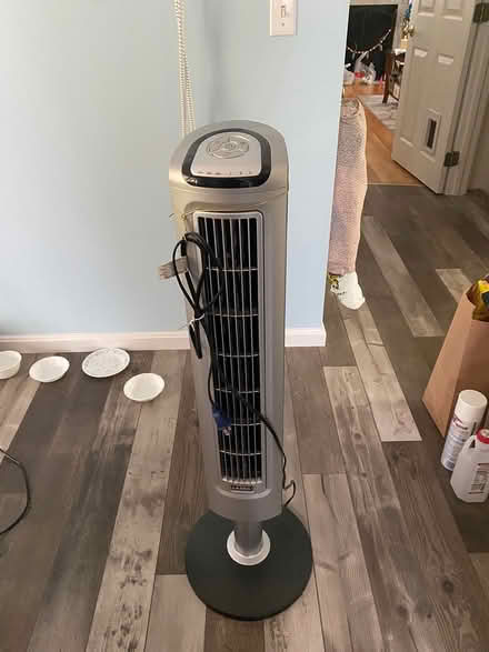 Photo of free Lasko Tower Fan(silver) (Pawtucketville) #1