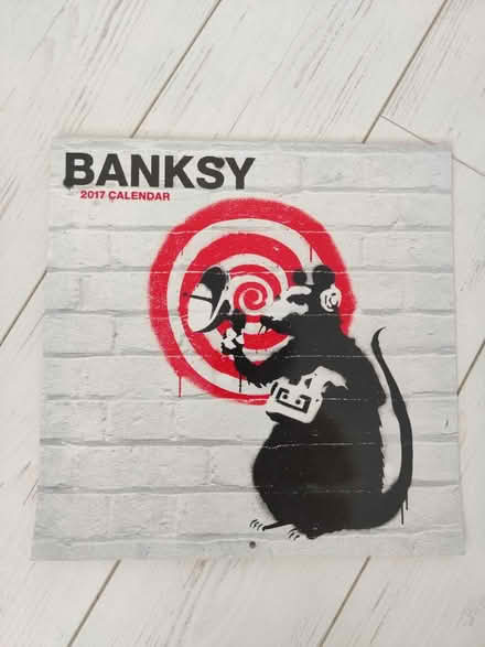 Photo of free Old Banksy calendar with prints (Bingley BD16) #1