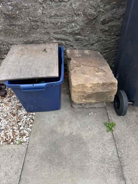 Photo of free Sandstone blocks (3) (Bridge of Allan FK9) #1