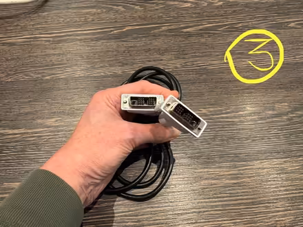 Photo of free Various cables (Hook Heath GU21) #3