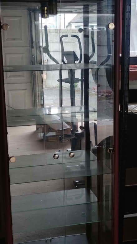 Photo of free Double front door opening glass display cabinet (Erith DA8) #3