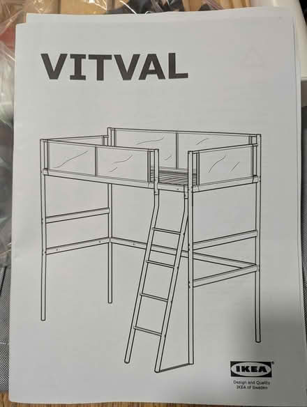 Photo of free IKEA Vitval loft bed frame (Annandale, va) #1