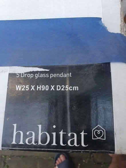 Photo of free Habitat new electric pendant (S2, Heeley) #3