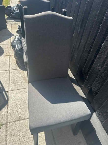 Photo of free 4 wooden chairs (Cr82dr) #3