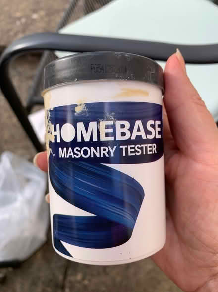 Photo of free Cream masonry paint (CV34 Emscote) #2