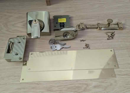 Photo of free Front door lock, bolt etc (Central Saffron Walden) #1